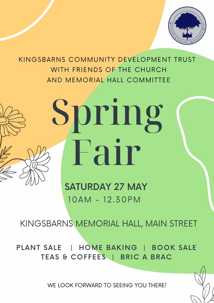 Spring fair flyer, 27 May 2023